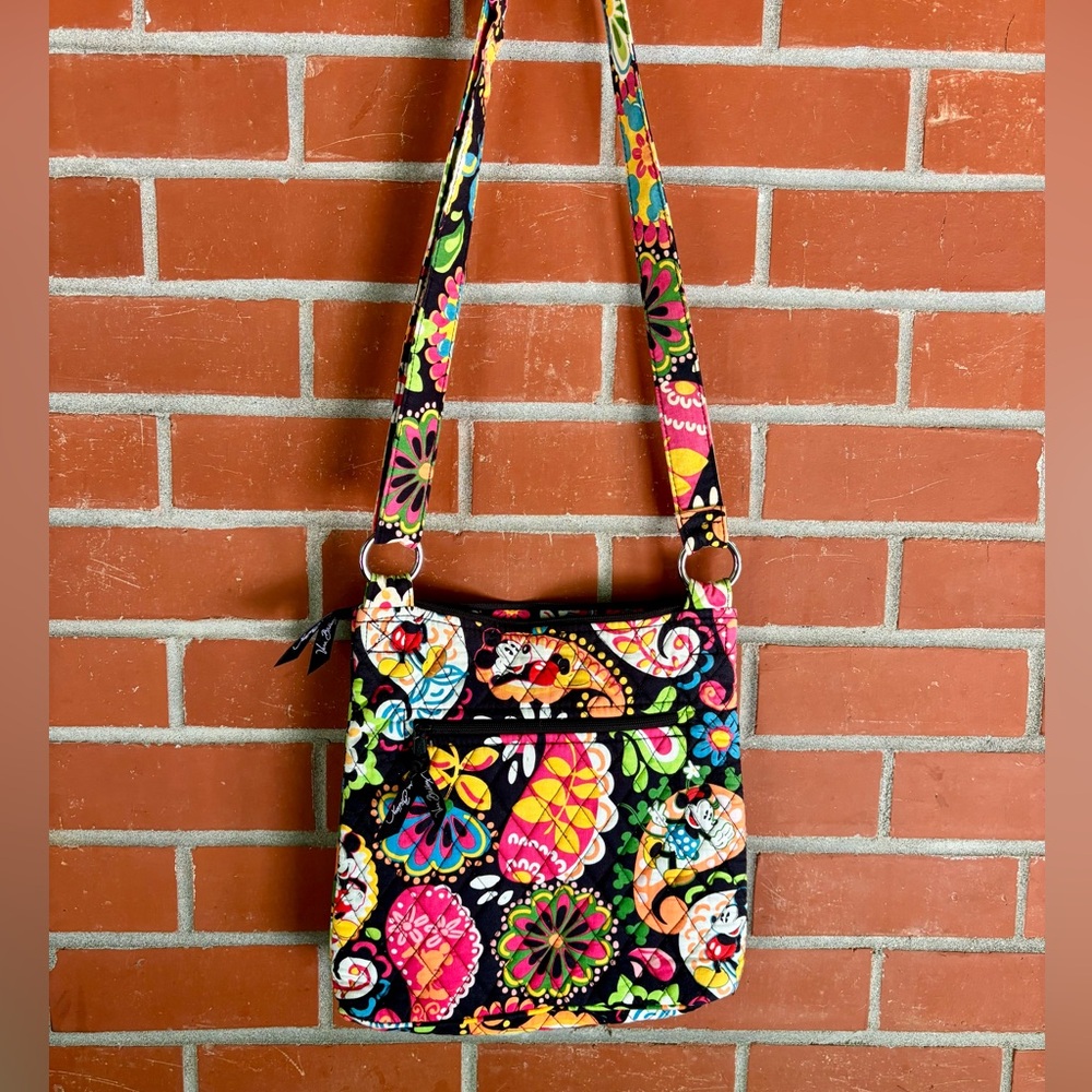 Vera Bradley Disney Midnight with Mickey Crossbody Bag